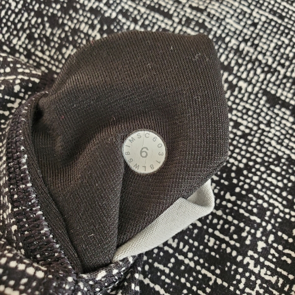 Lululemon Athletica Wunder Under High Rise Coco Pique Black Size 6 - Picture 12 of 12